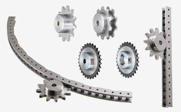 स्प्रोकेट और पिन गियर ड्राइव